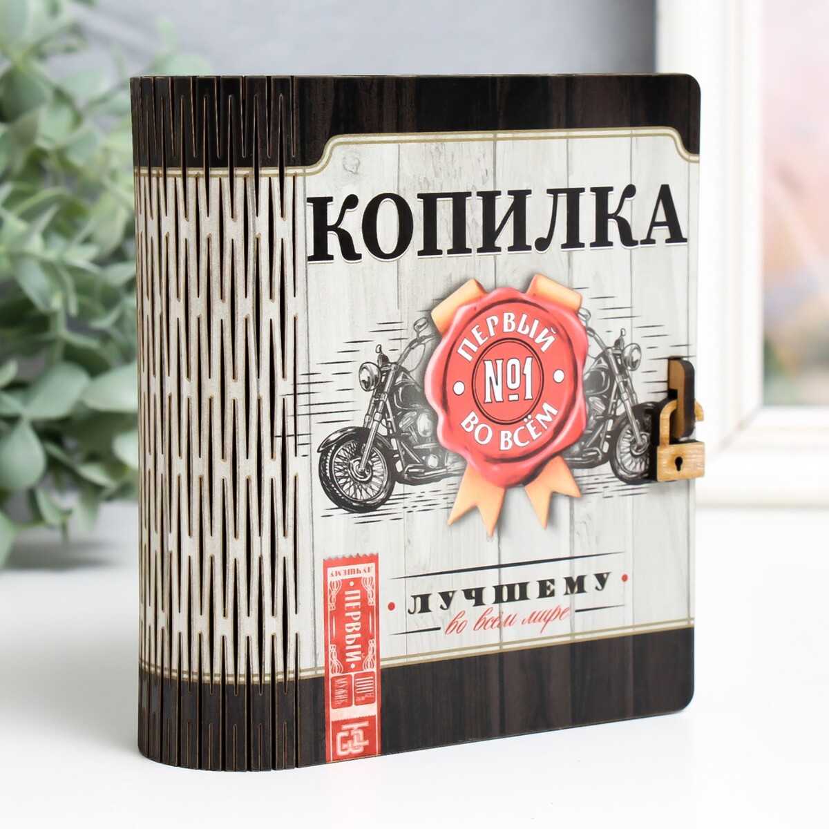 

Копилка-шкатулка, Разноцветный