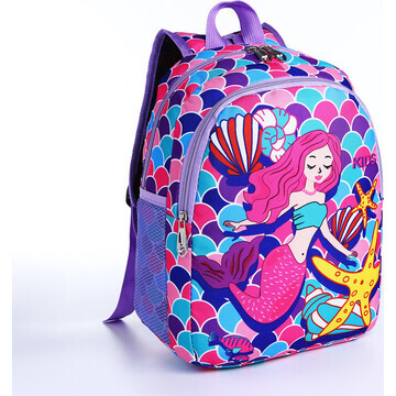 Рюкзак детский на молнии, цвет фиолетовы