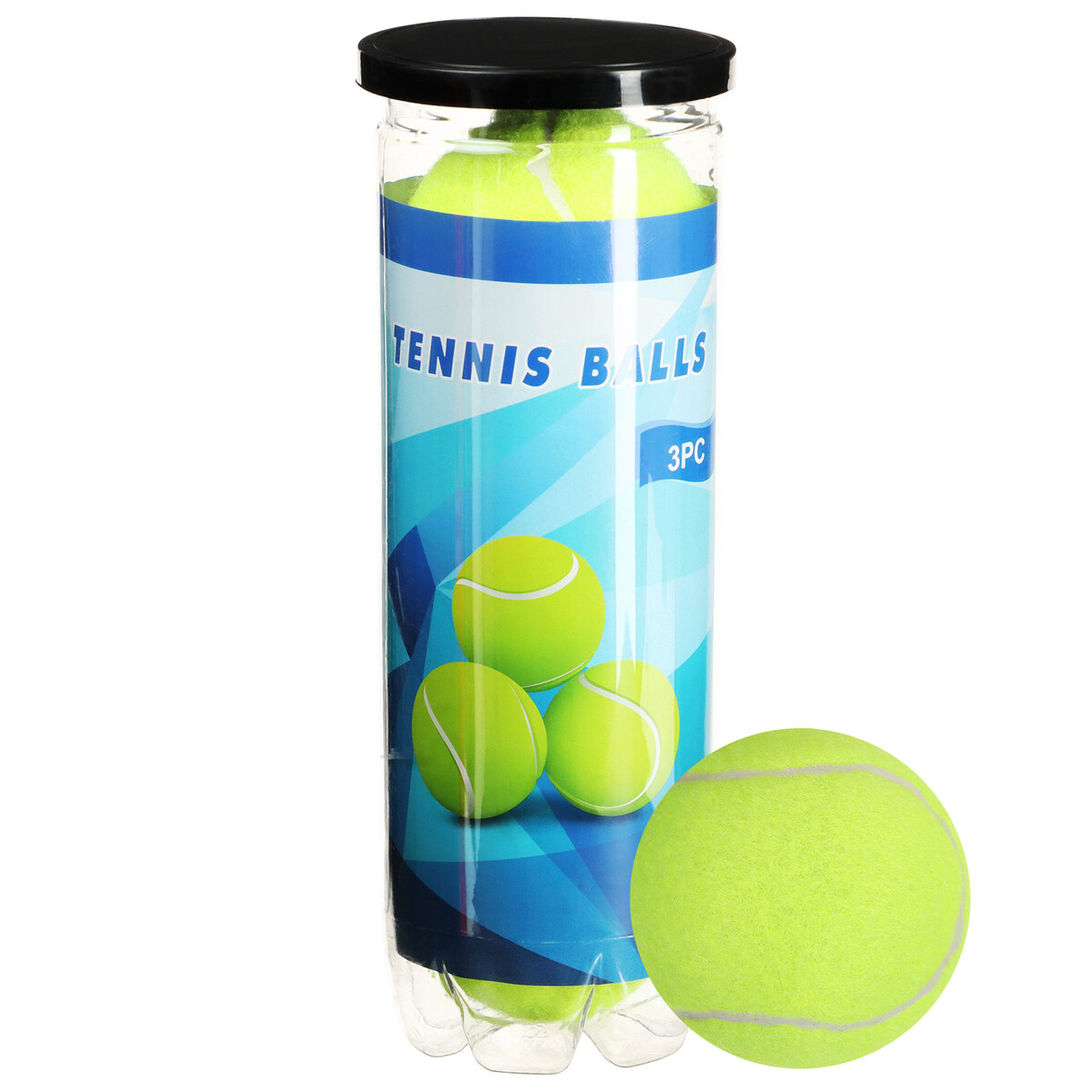 Набор мячей для большого тенниса ракетка для большого тенниса wish alumtec jr 21’’ 2900 голубой