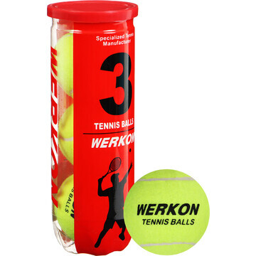 Набор мячей для большого тенниса werkon 