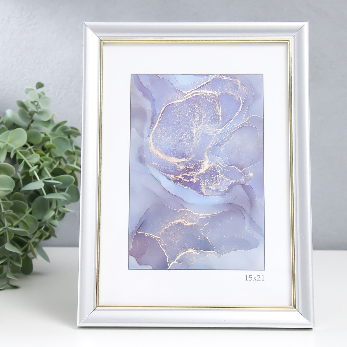 

Фоторамка пластик, Серебристый