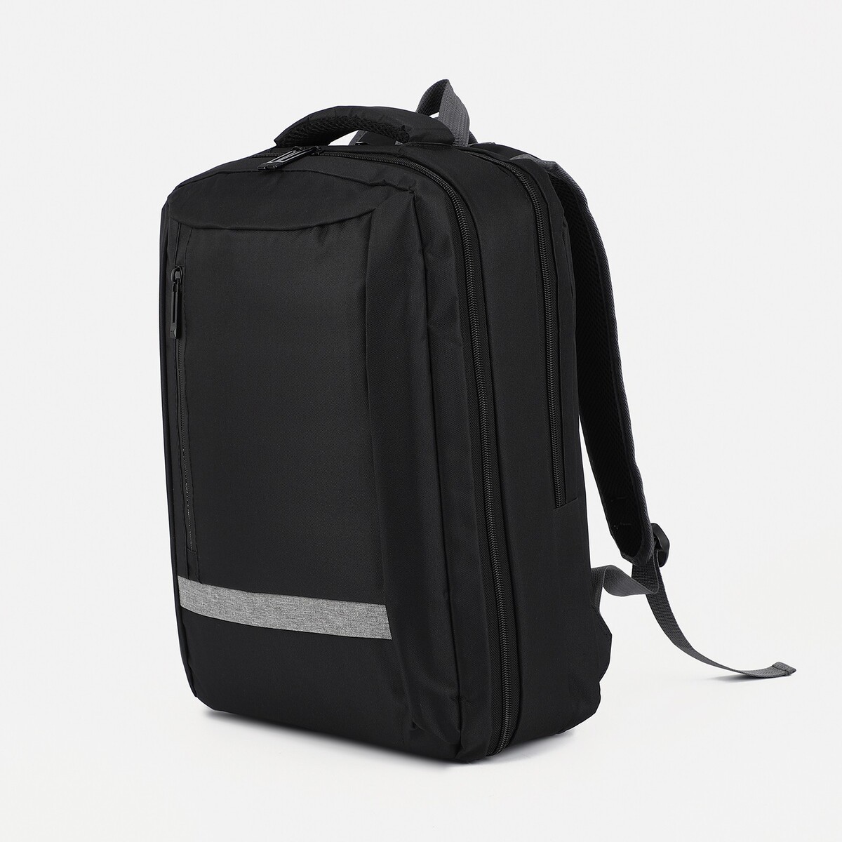 Рюкзак с usb, 29*40*12 см, отдел для ноутбука, черный No brand 02085446 - фото 1