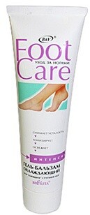 

Foot care гель-бальзам охлаждающий для ''горящих'' ступней ног 100 мл