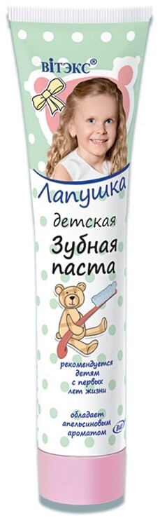 

Лапушка Зубная паста Детская 85 г