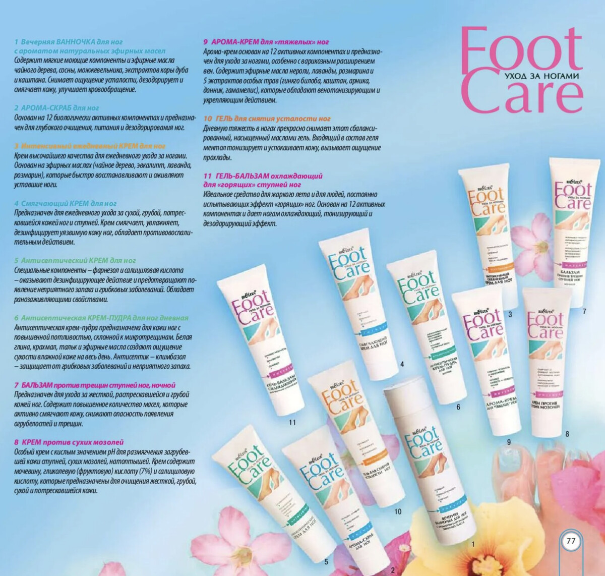 Foot Care Вечерняя ванночка для ног с ароматом натуральных эфирных масел  250 мл Белита 02096500: купить за 330 руб в интернет магазине с бесплатной  доставкой