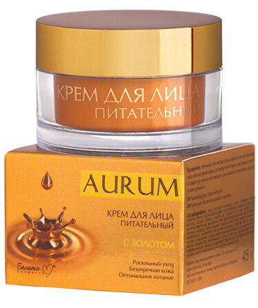 

Aurum крем для лица питательный 45г