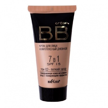 

Bb cream крем для лица комплексный дневной 7в1 spf15 тон №02 30 мл