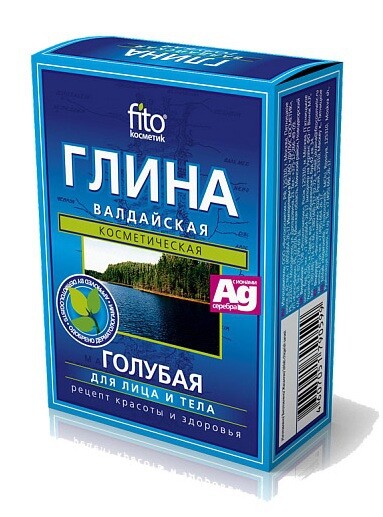 

Глина сухая голубая 100 г
