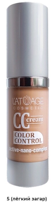 Крем тональный l`atuage cosmetic cc