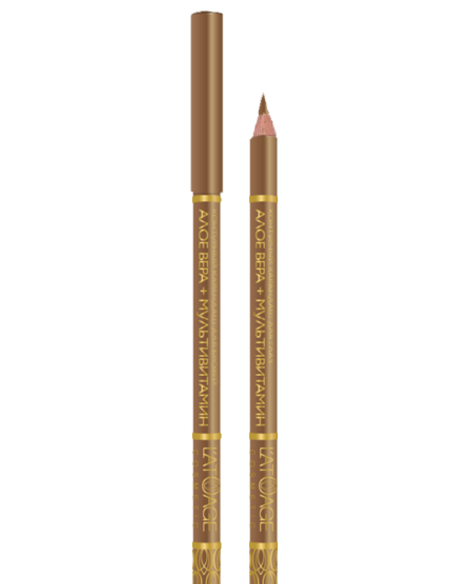 Контурный карандаш для глаз №17 (золото) контурный карандаш для глаз latuage cosmetic 42 изумрудный