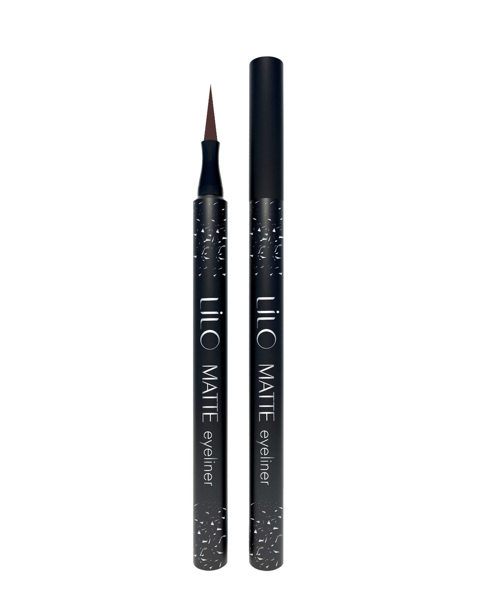 

Подводка-фломастер для глазmatte liner коричневый (lilo)