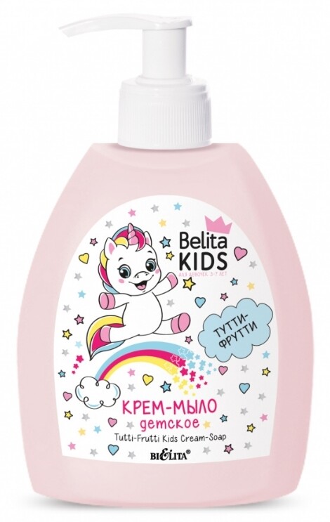 

Для девочек 3-7лет крем-мыло 300мл