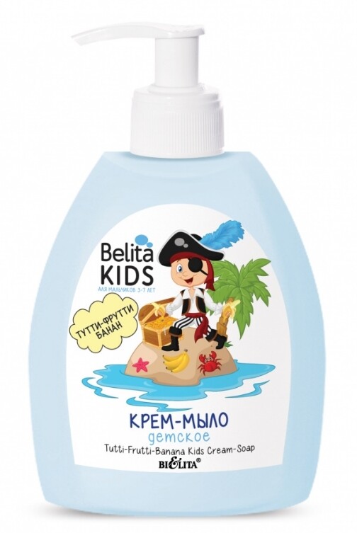 

Для мальчиков 3-7лет крем-мыло 300мл