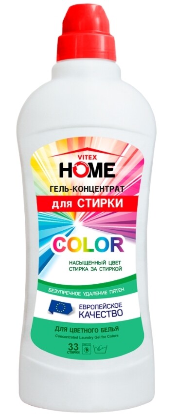 

Гель-концентрат для стирки color (для цветного белья) 1000мл