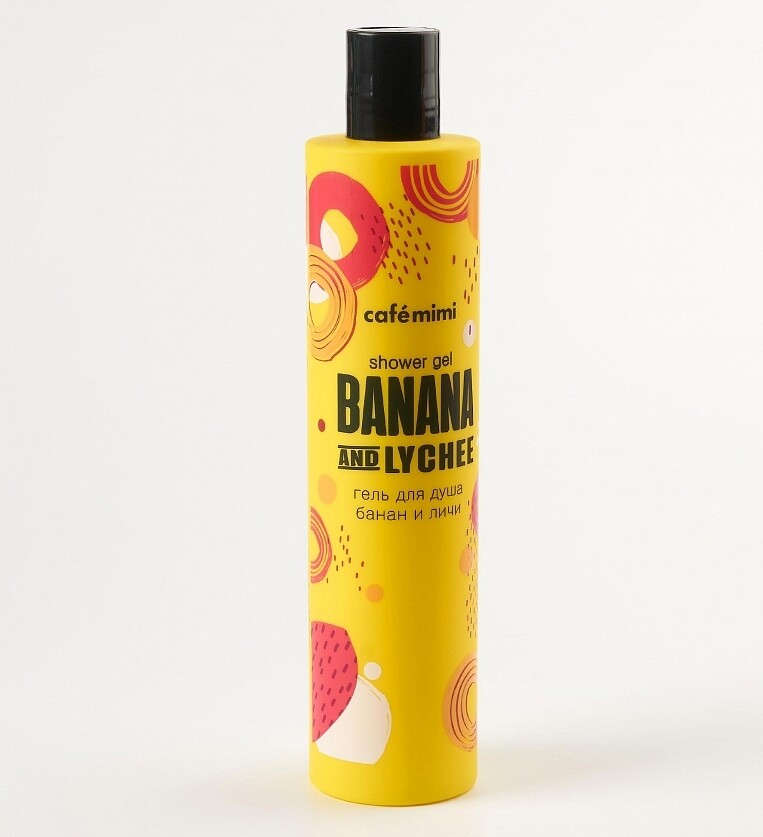 Гель для душа банан и личи 300 мл шампунь fruit therapy банан и масло