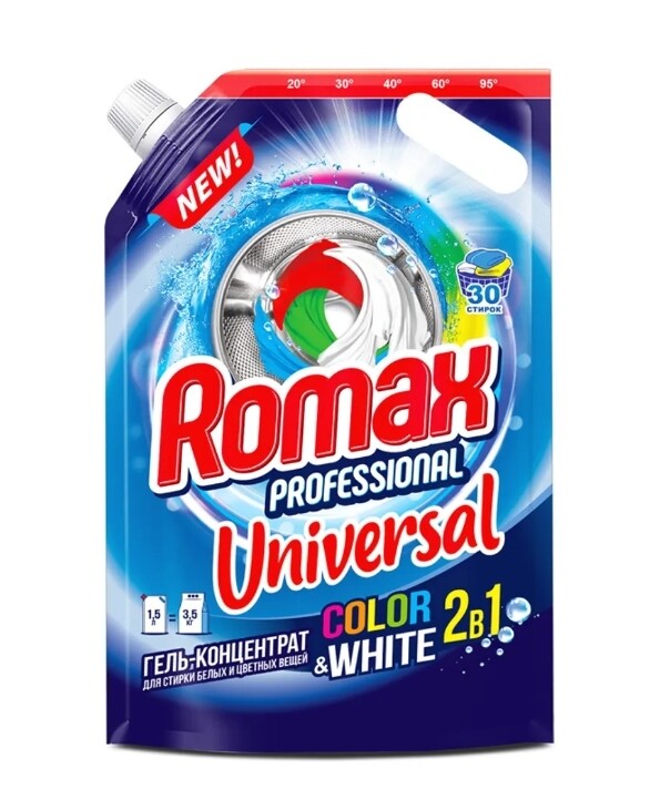 

Средство для стирки universal дой-пак 1,5кг