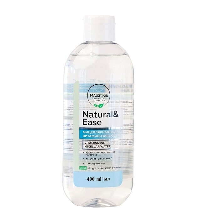 Вода мицеллярная витаминизирующая для удаления макияжа 400мл мицеллярная вода