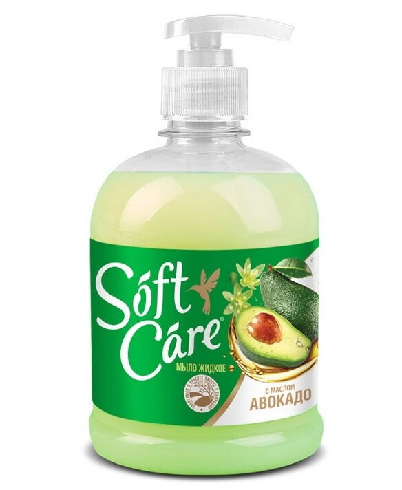 Мыло жидкое с маслом авокадо 500г, Фабрика Ромакс
