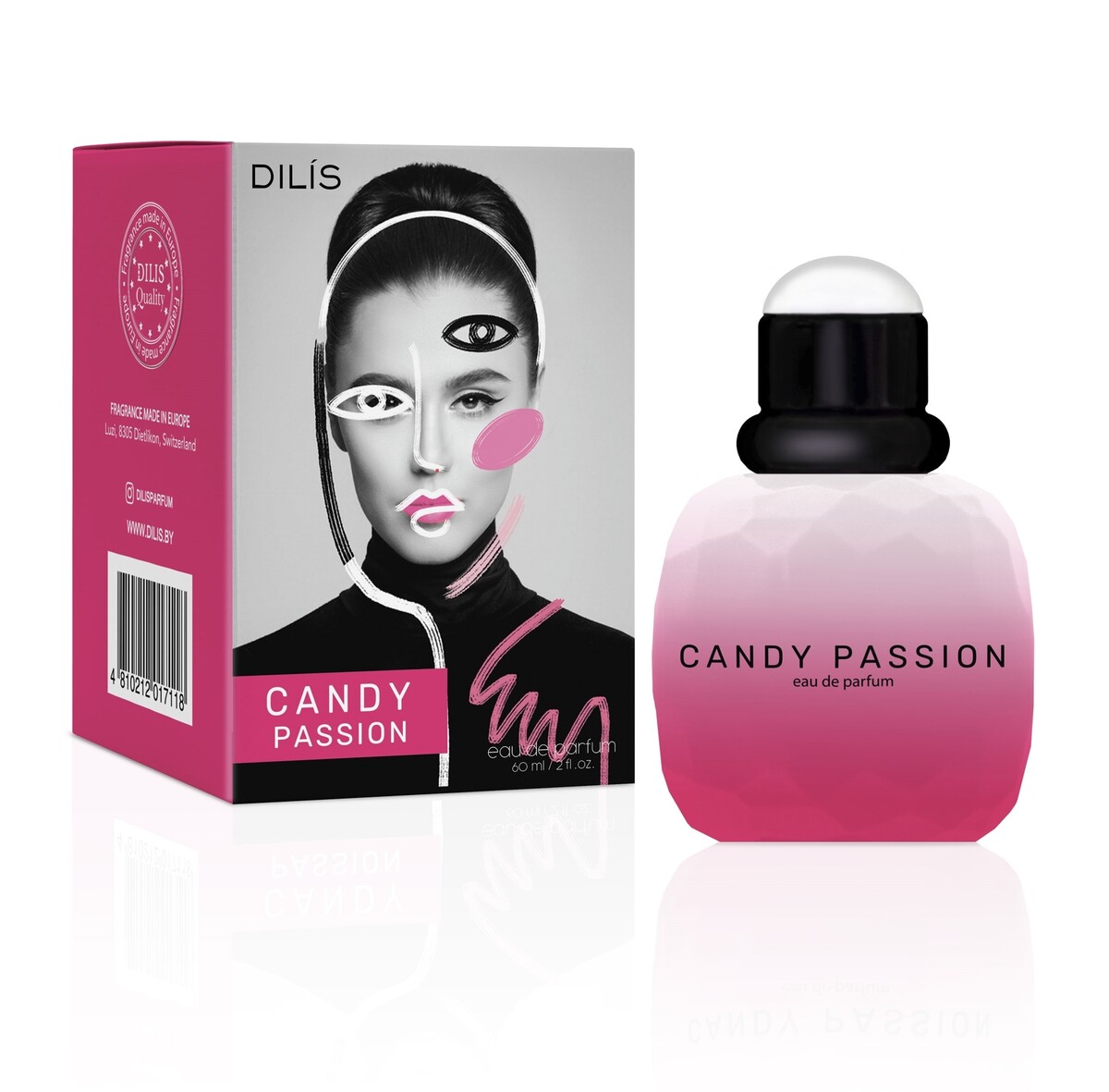 

Парфюмерная вода для женщин candy passion 60 мл