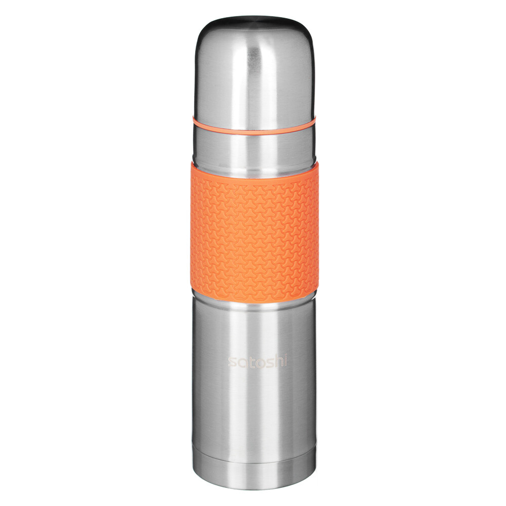 

Термос, Оранжевый;серебряный