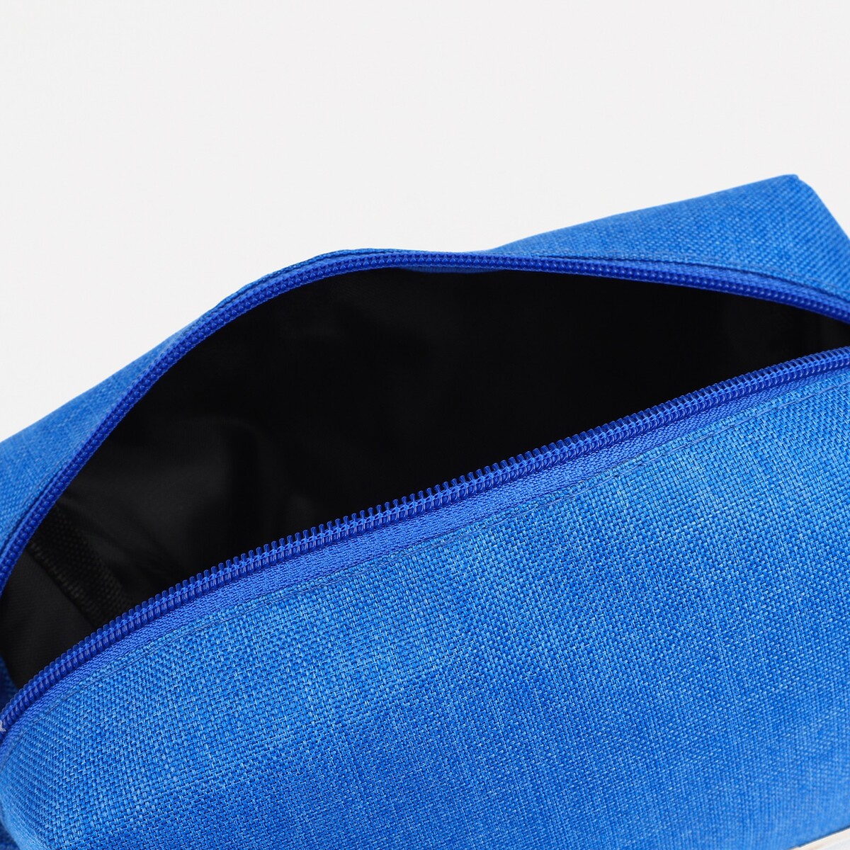 фото Косметичка на молнии, цвет синий no brand