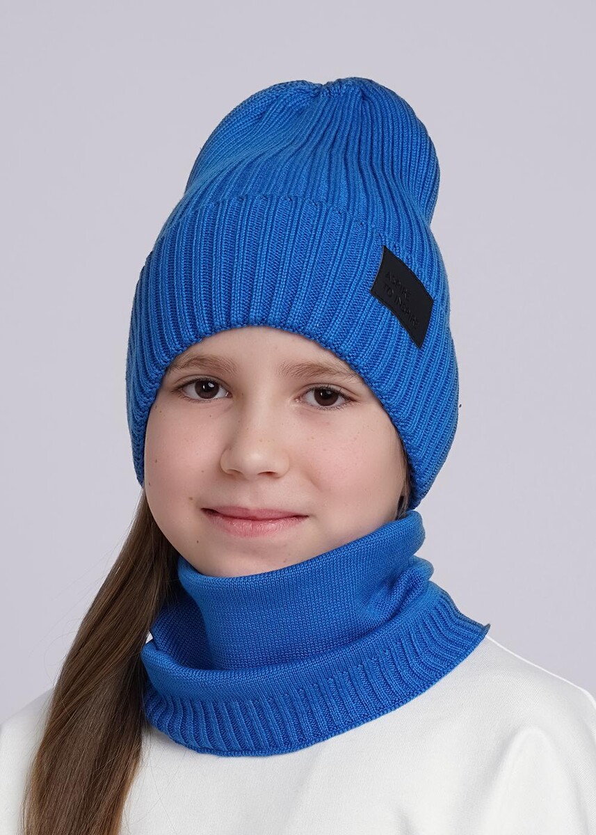 

Шапка, Синий;св.синий