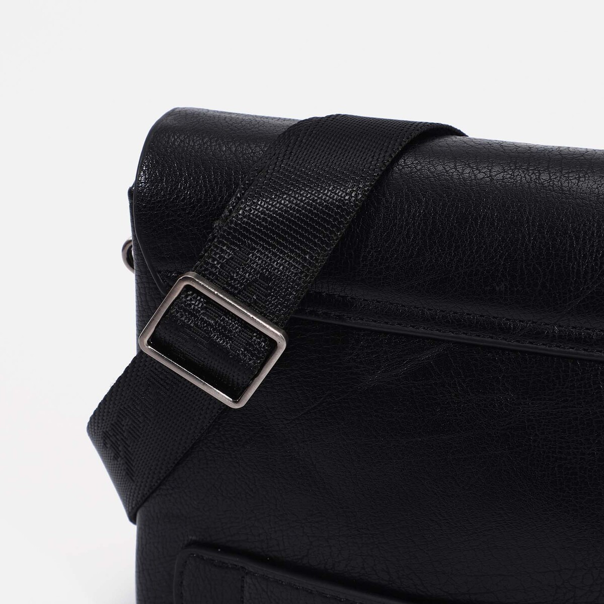 Клатч на молнии, наружный карман, цвет чёрный No brand, размер маленький 02144067 - фото 5