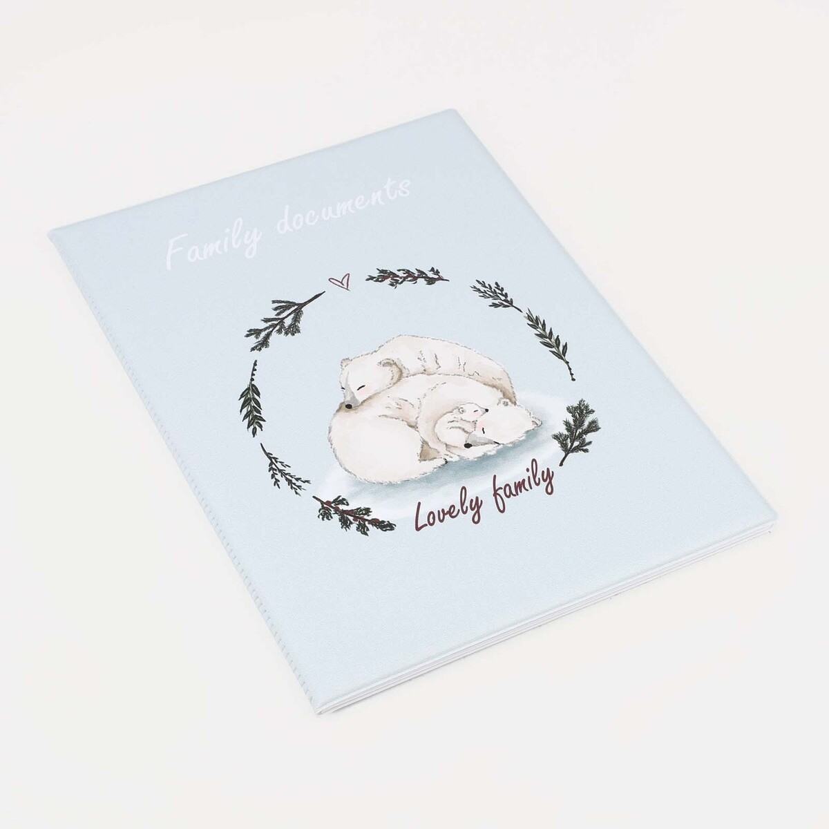 

Папка для семейных документов,2 комплекта, цвет серый