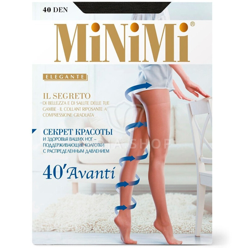 Колготки  mini avanti 40 (утяжка по ноге) glace колготки filcl ninfa 40 glace