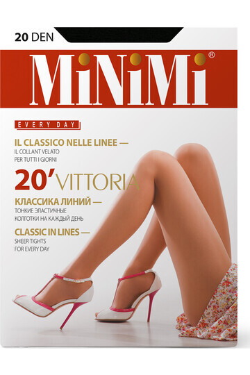 Колготки Mini VITTORIA 20 (шортики) Nero