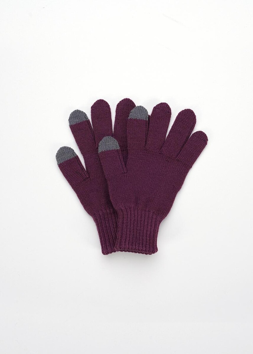 Перчатки варежки CLEVER, размер 16, цвет фиолетовый 02153774 - фото 1