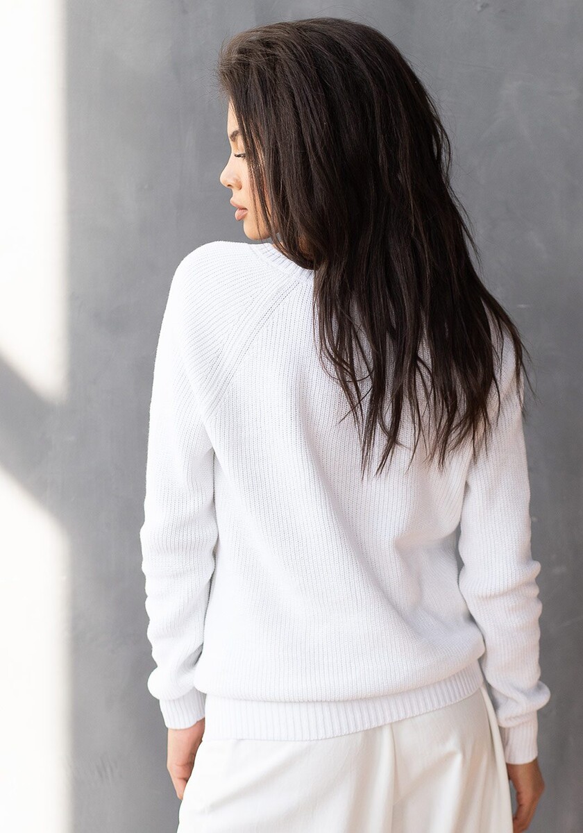 Пуловер Happychoice, размер 42, цвет белый 02154252 - фото 2