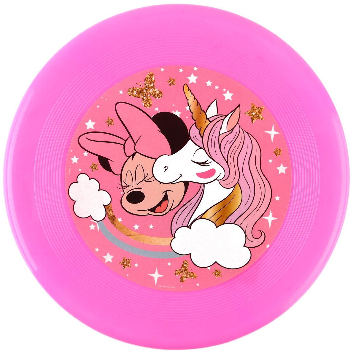 Летающая тарелка, минни маус, диаметр 20,7 см летающая тарелка my little pony диаметр 20 7 см