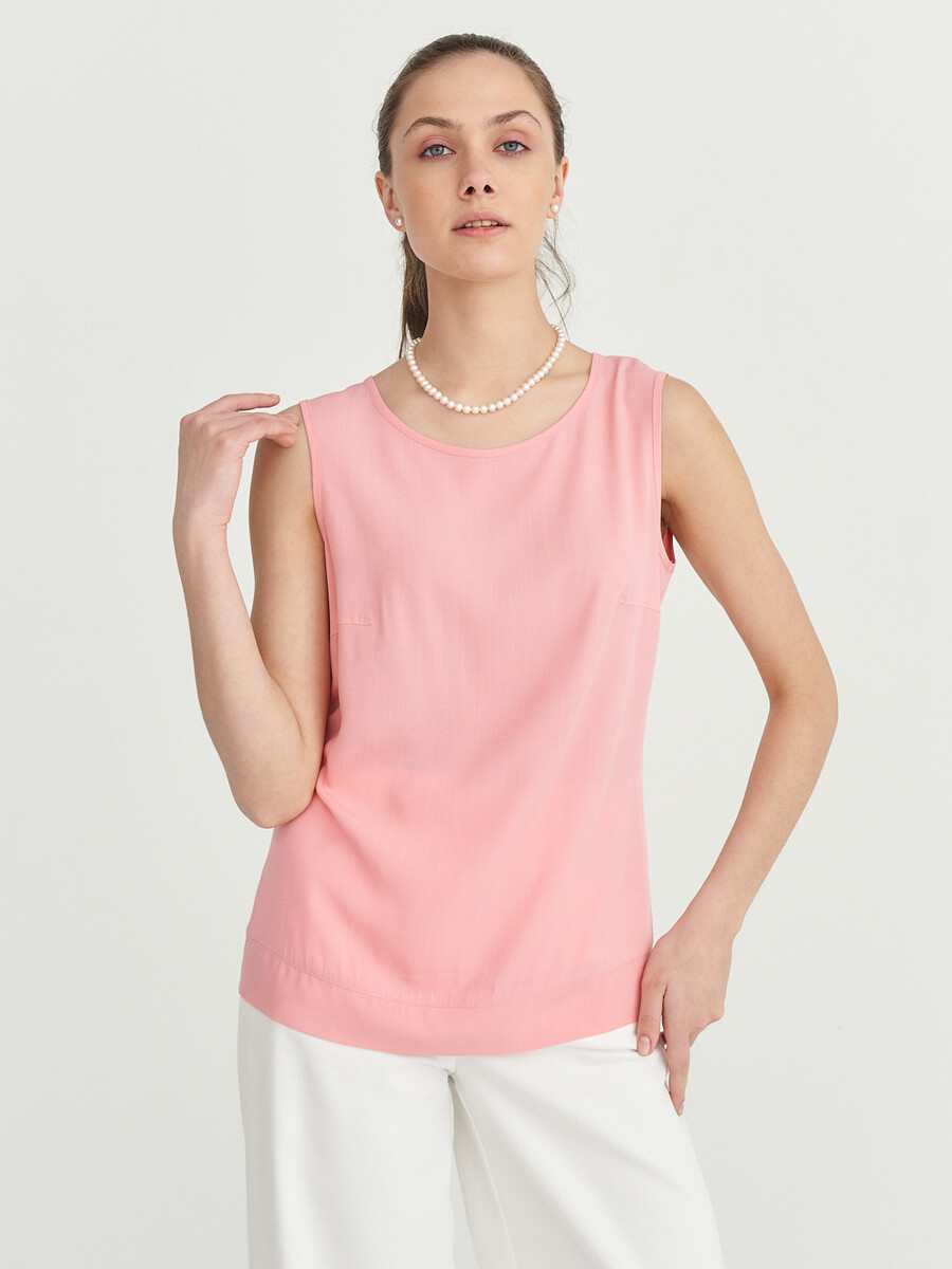 Блузка Remix, размер 42, цвет розовый 02160005 - фото 1