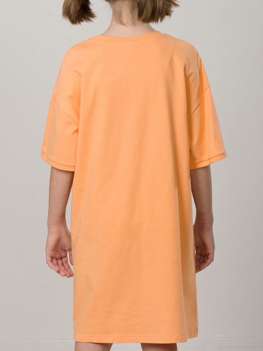 Ночная сорочка Pelican, размер рост 116 см, цвет оранжевый 02163634 - фото 2