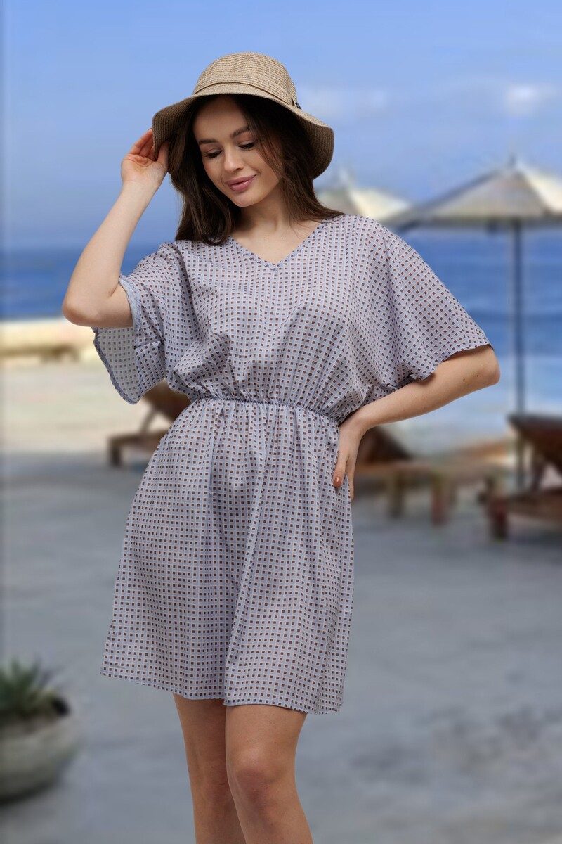 

Платье пляжное, Голубой