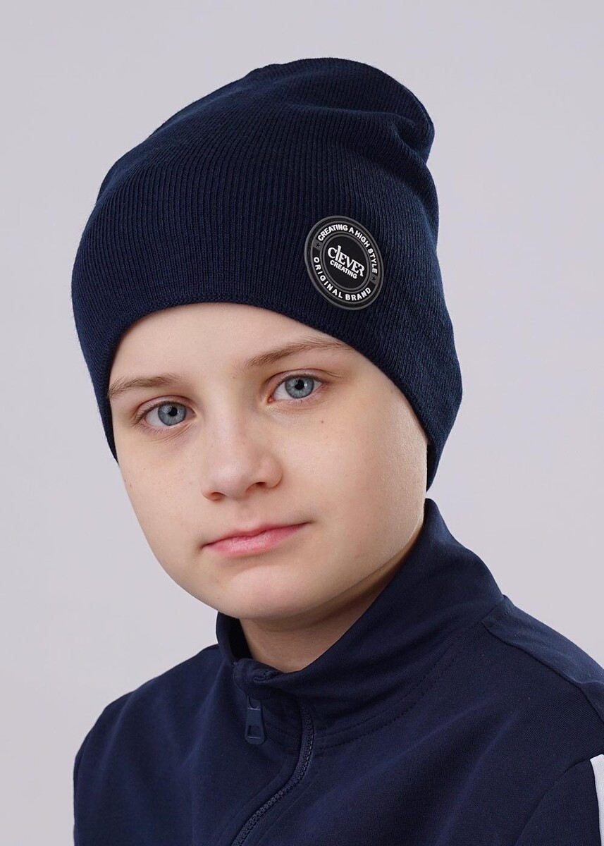 

Шапка, Синий;т.синий\голубой