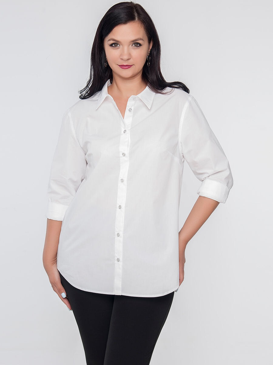 Рубашка Limonti белого цвета