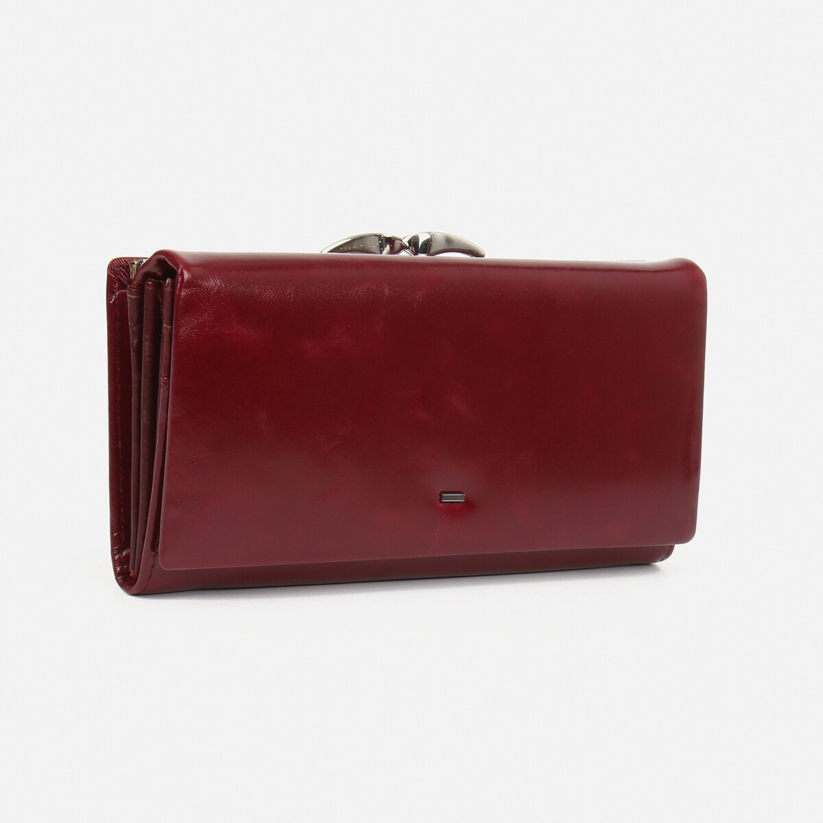 

Кошелек на магнитах, цвет бордовый