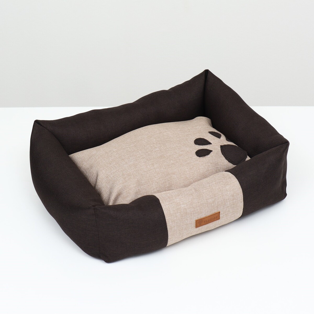 Лежанка со съемной подушкой лентяй с подушкой