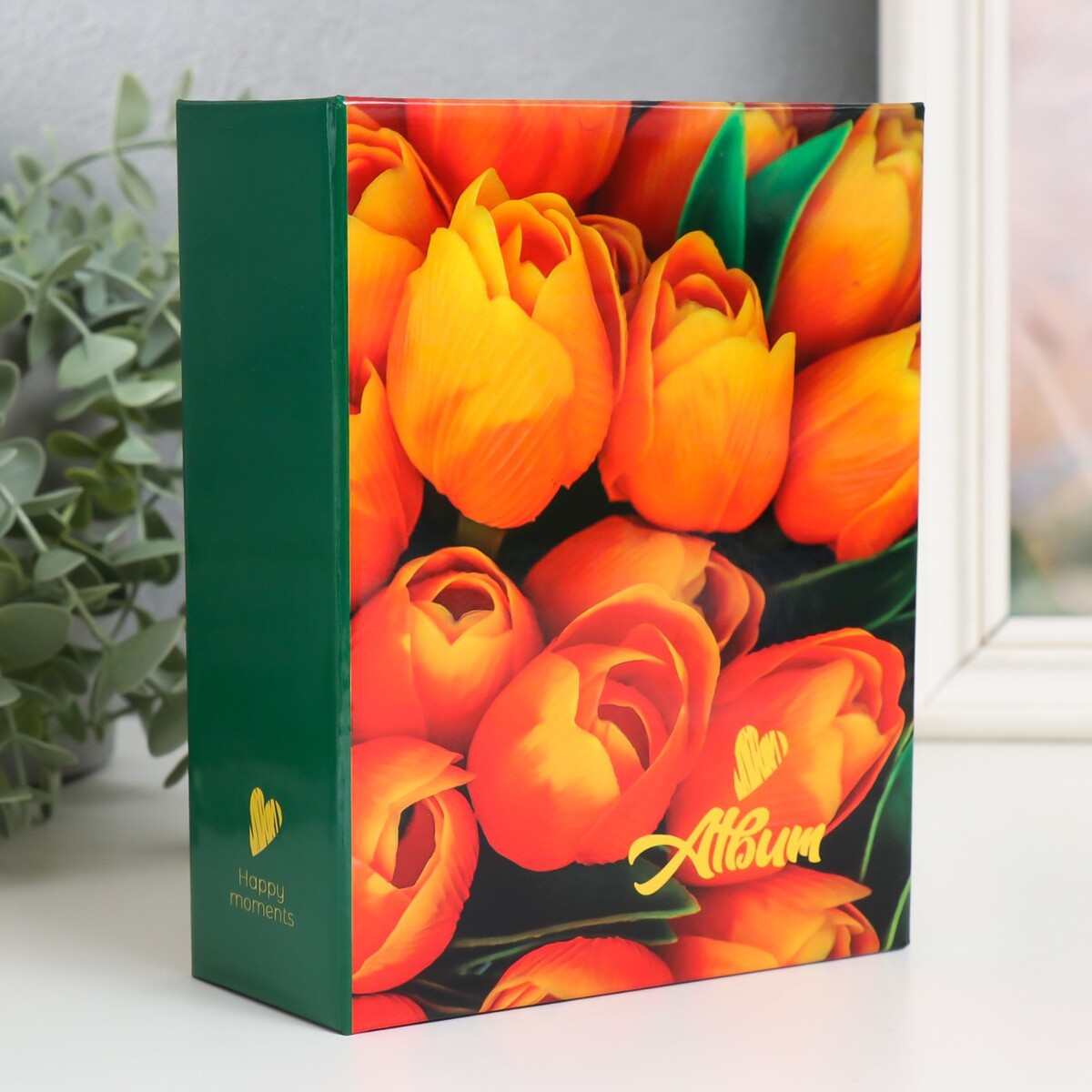 

Фотоальбом на 100 фото 10х15 см, цветы