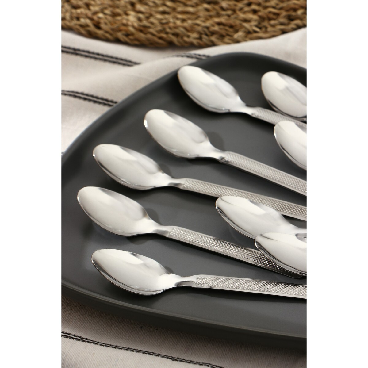 фото Набор ложек чайных из нержавеющей стали no brand