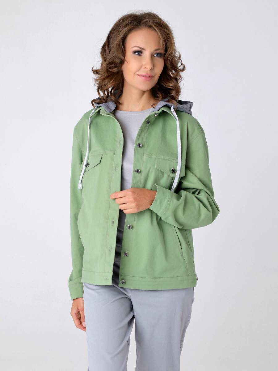 Куртка DizzyWay, размер 42, цвет зеленый 02243077 - фото 1
