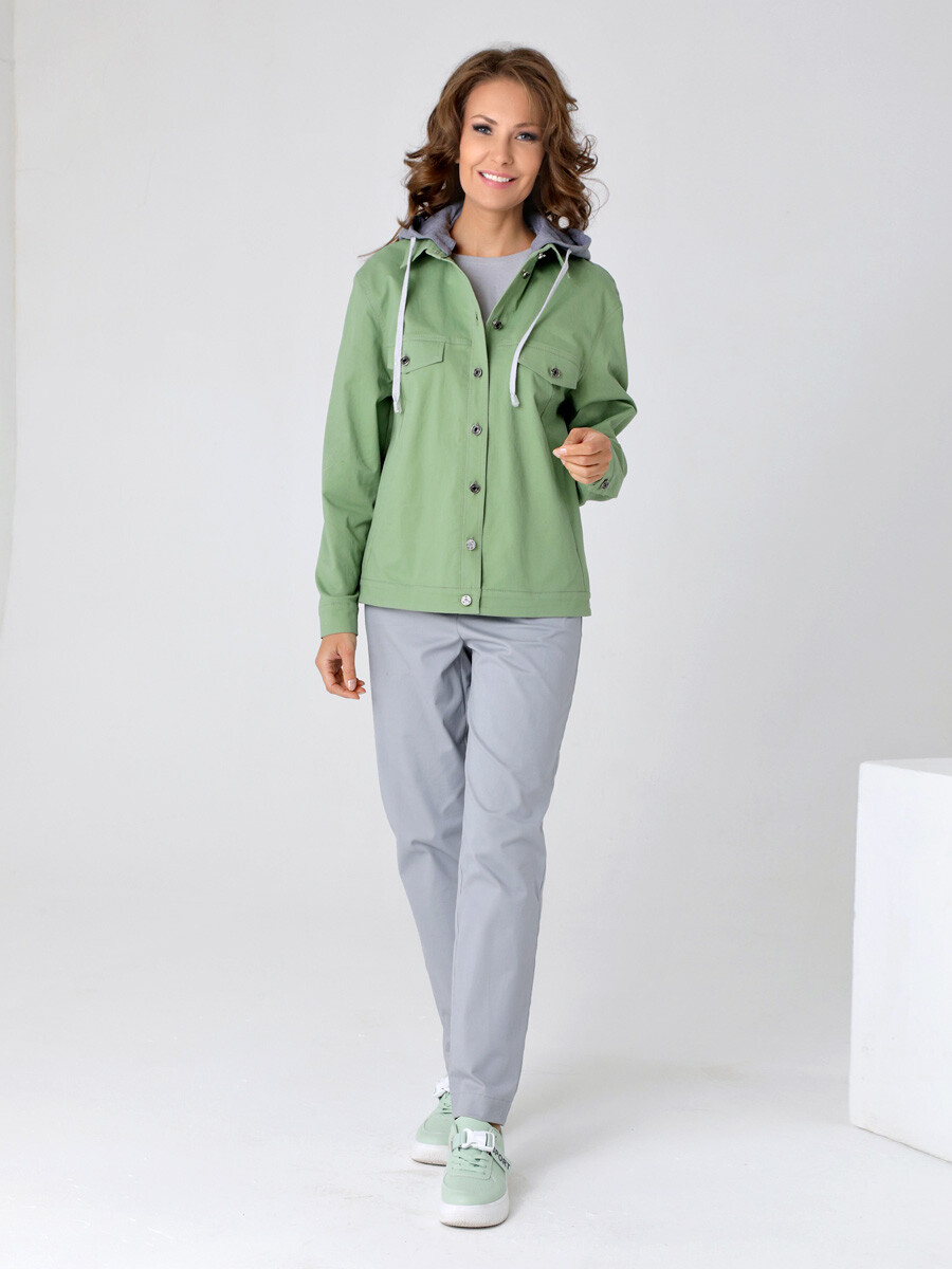 Куртка DizzyWay, размер 42, цвет зеленый 02243077 - фото 3