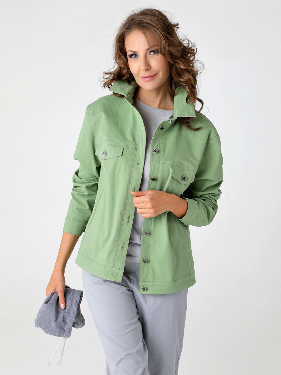 Куртка DizzyWay, размер 42, цвет зеленый 02243077 - фото 5