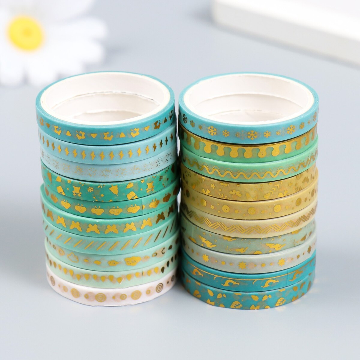 

Клейкая лента бумага, Зеленый