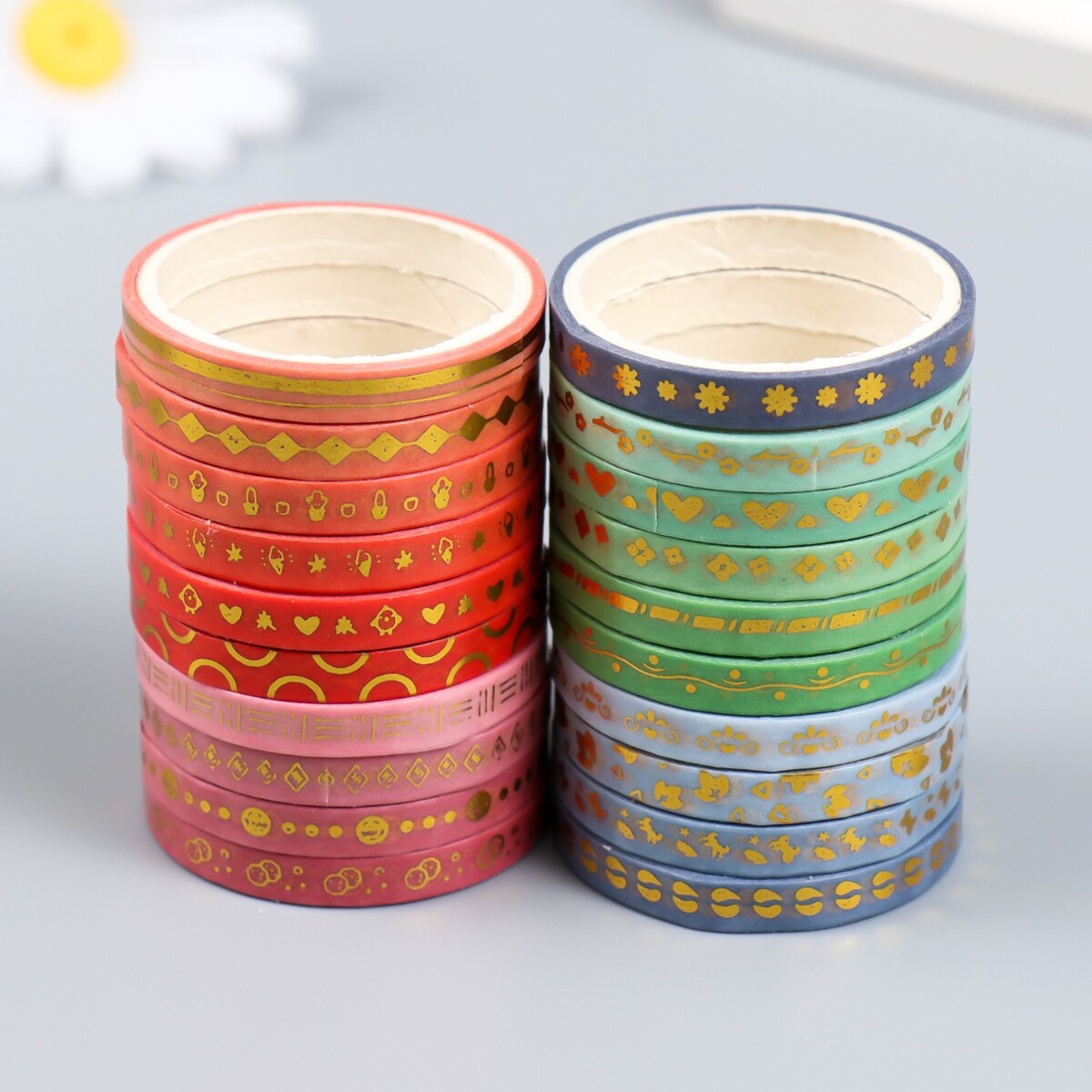 

Клейкая лента бумага, Разноцветный