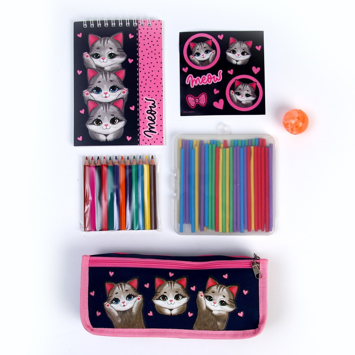 фото Подарочный набор с мягкой игрушкой milo toys