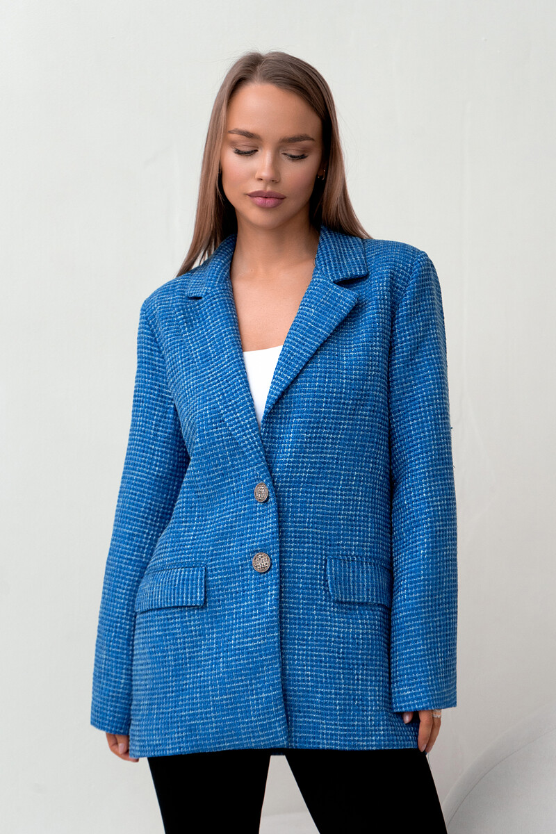 Пиджак Open-style, размер 44, цвет синий 02244309 - фото 6