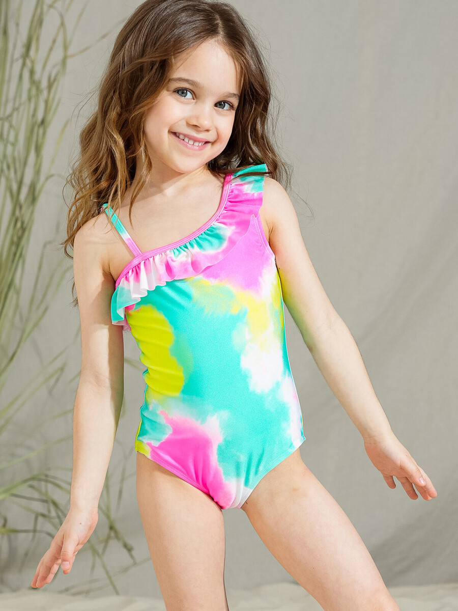 

Купальник трикотажный, Разноцветный;цветной